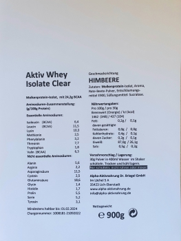 AktivWhey Isolate Clear